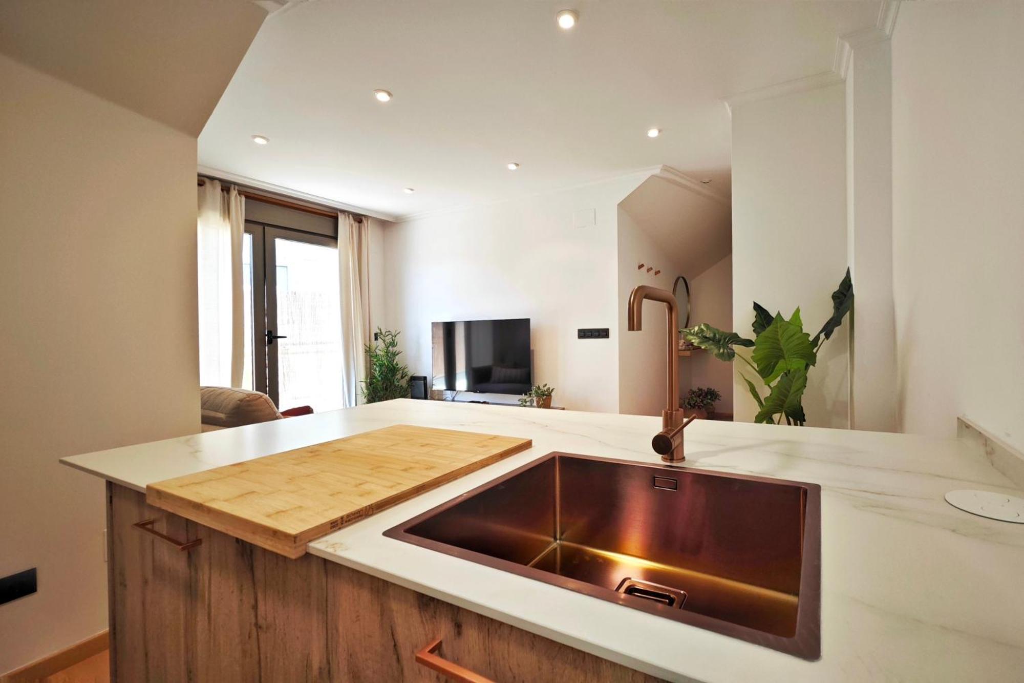 Desconectaengalicia Atico Castelao 50M Silgar Apartment Sanxenxo Ngoại thất bức ảnh